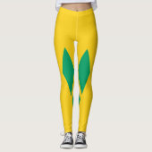 St.Vincentおよびグレナディンの旗のレギング レギンス (正面)