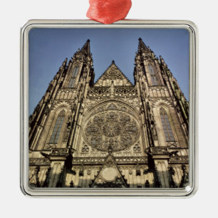 St. Vitusのカテドラルの正面 メタルオーナメント