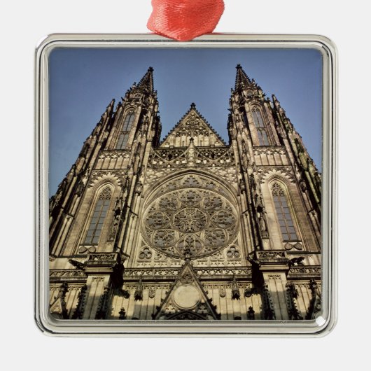 St. Vitusのカテドラルの正面 メタルオーナメント (正面)