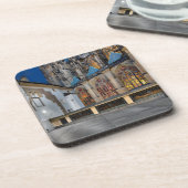 St. Vitus Cathedral Windows Hard Plastic Coaster コースター (左側)