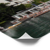 St.Wolfgang AM Wolfgangsee、ザルツブルクÖsterreich ポスター (コーナー)