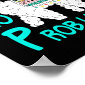 STAARテストNo Prob Llama先生試験テスト ポスター (角)