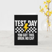 Staar州テスト日モチベーション得このBr カード (黄色い花)