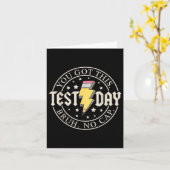 Staar州テスト日モチベーション得このBr カード (黄色い花)