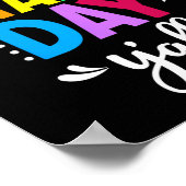 Staar Day Yallテスト日テスト日先生Studen ポスター (角)