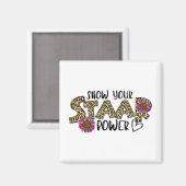 Staar Power Leopard先生テスト試験 マグネット (正面/裏面)