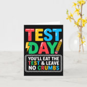 Staar State Testing Day Motivation You Will Eat Th カード (黄色い花)