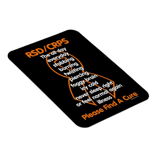 Stabbing Burning Twisting...RSD/CRPS マグネット (右側)
