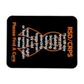 Stabbing Burning Twisting...RSD/CRPS マグネット (横)