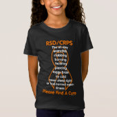 Stabbing Burning Twisting...RSD/CRPS Tシャツ (正面)