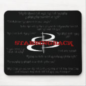 Stabbingback マウスパッド (正面)