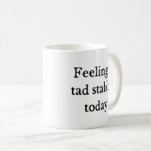 Stabbyのおもしろいな引用文をやや感じること コーヒーマグカップ (正面右)