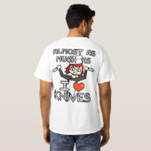 Stabbyは愛します Tシャツ (裏面フル)