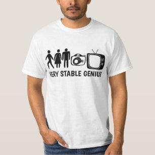 STABLE GENIUS PERSON Woman Camera TV Tシャツ