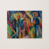Stables By Franz Marc ジグソーパズル (横)
