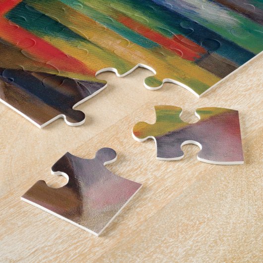 Stables By Franz Marc ジグソーパズル (側面)