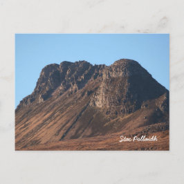 Stac Pollaidh (Stac Polly)スコットランド ポストカード