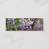 Staceyの花柄 スキニー名刺 (裏面)