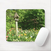 Staceyの花柄 マウスパッド (マウス)