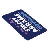 Stacey Abramsガバナーカーマグネットのナース マグネット (右側)