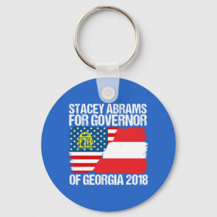 Stacey Abramsジョージア州知事へ2018 キーホルダー