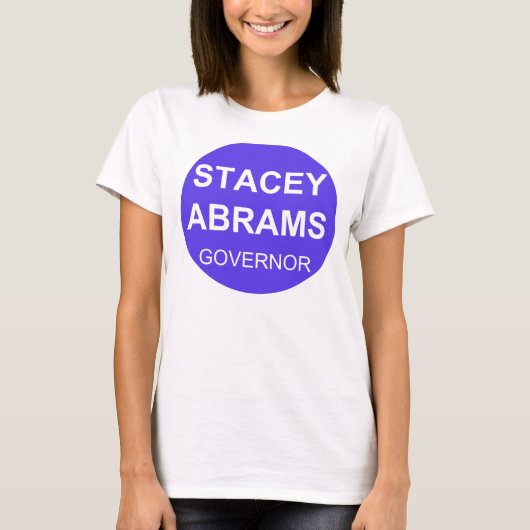 Stacey Abrams -知事 Tシャツ (正面)