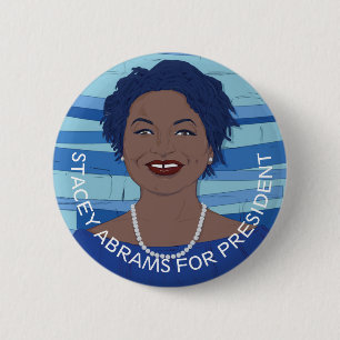 Stacey Abrams 2020年 缶バッジ