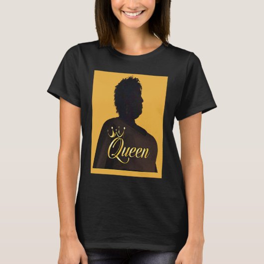 STACEY ABRAMS QUEEN Civil Rights Georgia Looff Fl Tシャツ (正面)
