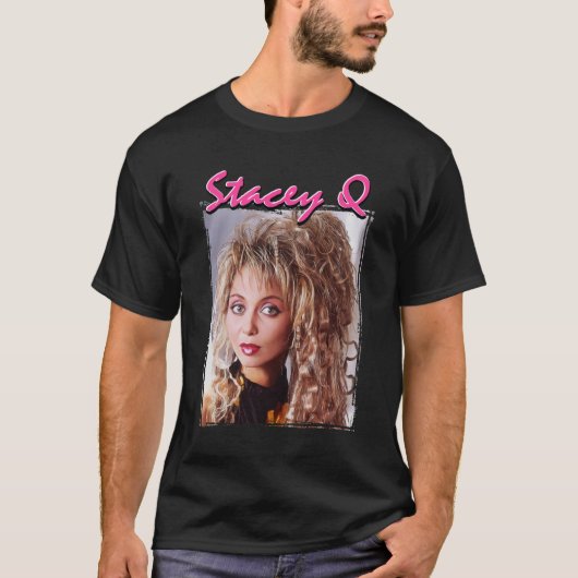 Stacey Q Vネック Tシャツ (正面)