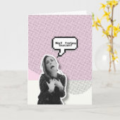 Stacey Solomonグリーティングカード カード (黄色い花)