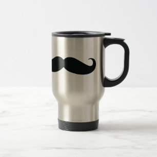 Stacheの髭を尊重して下さい トラベルマグ