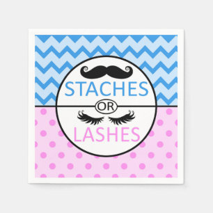 Stachesまたは鞭の性はパーティーのナプキンを明らかにします スタンダードカクテルナプキン
