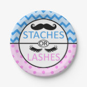 Stachesまたは鞭の性はパーティーの紙皿を明らかにします ペーパープレート (正面)