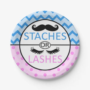 Stachesまたは鞭の性はパーティーの紙皿を明らかにします ペーパープレート