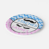 Stachesまたは鞭の性はパーティーの紙皿を明らかにします ペーパープレート (アングル)