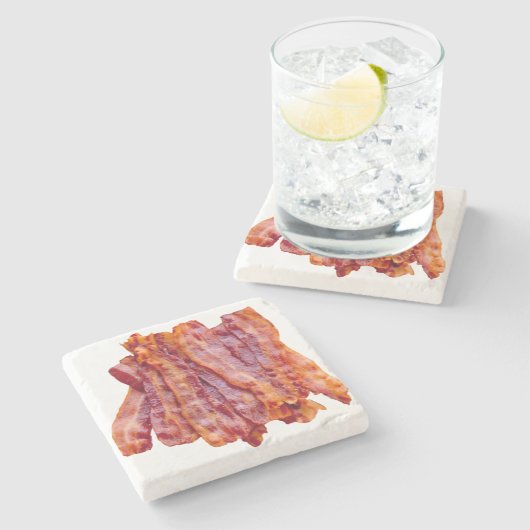 Stack of Bacon ストーンコースター (横)