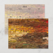 Stack of Books 2013カレンダーはがき ポストカード (正面/裏面)