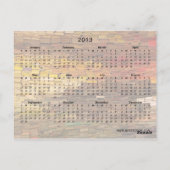 Stack of Books 2013カレンダーはがき ポストカード (裏面)