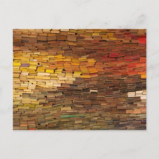 Stack of Books 2014カレンダーはがき ポストカード (正面)