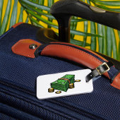 Stack of Cash with Coins Money ラゲッジタグ