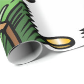 Stack of Cash with Coins Money ラッピングペーパー (ロールコーナー)