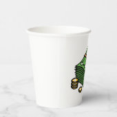 Stack of Cash with Coins Money 紙コップ (右)