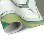 Stack of Money Cash Green Backs ラッピングペーパー (ロールコーナー)