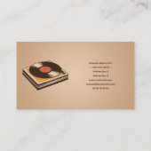 Stack of Vintage Vinyl 名刺 (裏面)