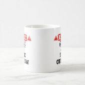 Stack Overflowで動くコーダー | プログラミング コーヒーマグカップ (中央)