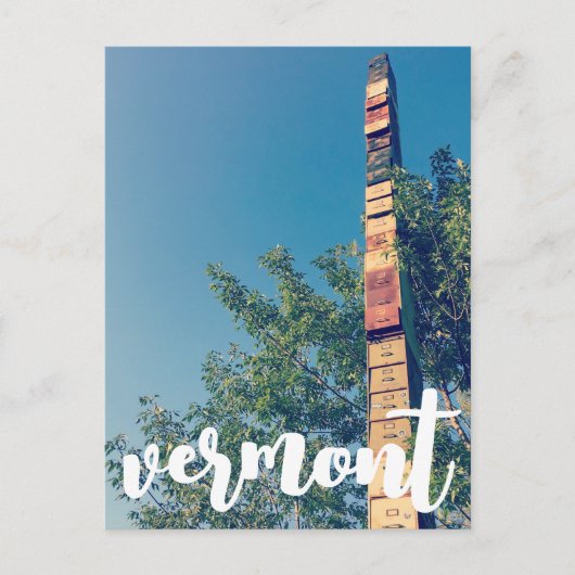 stacked filing cabinets in burlington vermont post ポストカード (正面)