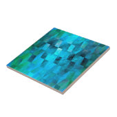 Stacked Sky (turquoise-green) タイル (側面)