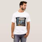 StackOverflowからコピペ - 面白プログラマTシャツ Tシャツ (正面フル)