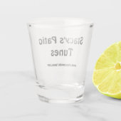 Stacy's Patio Tunes Shot Glass ショットグラス (裏面)