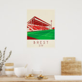 Stade Brestois 29 - Ty-Zef, la fierté bretonne ポスター (キッチン)